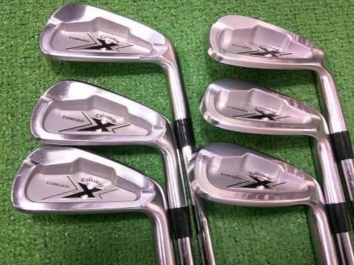 中古】 キャロウェイ X HOT 6S アイアンセット IR NS PRO 950GH