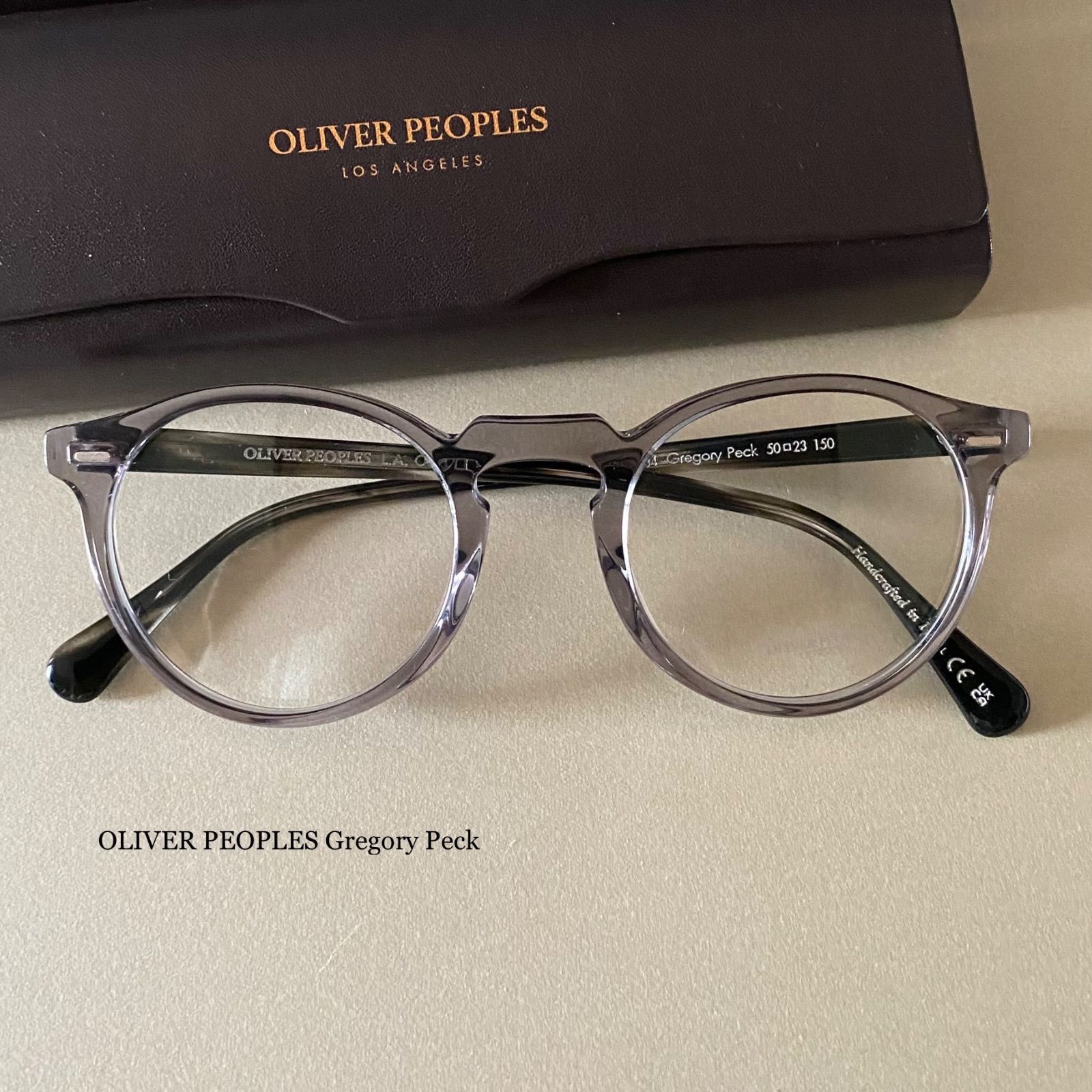 オリバーピープルズOLIVER PEOPLES グレゴリーペック1705 メガネ ...