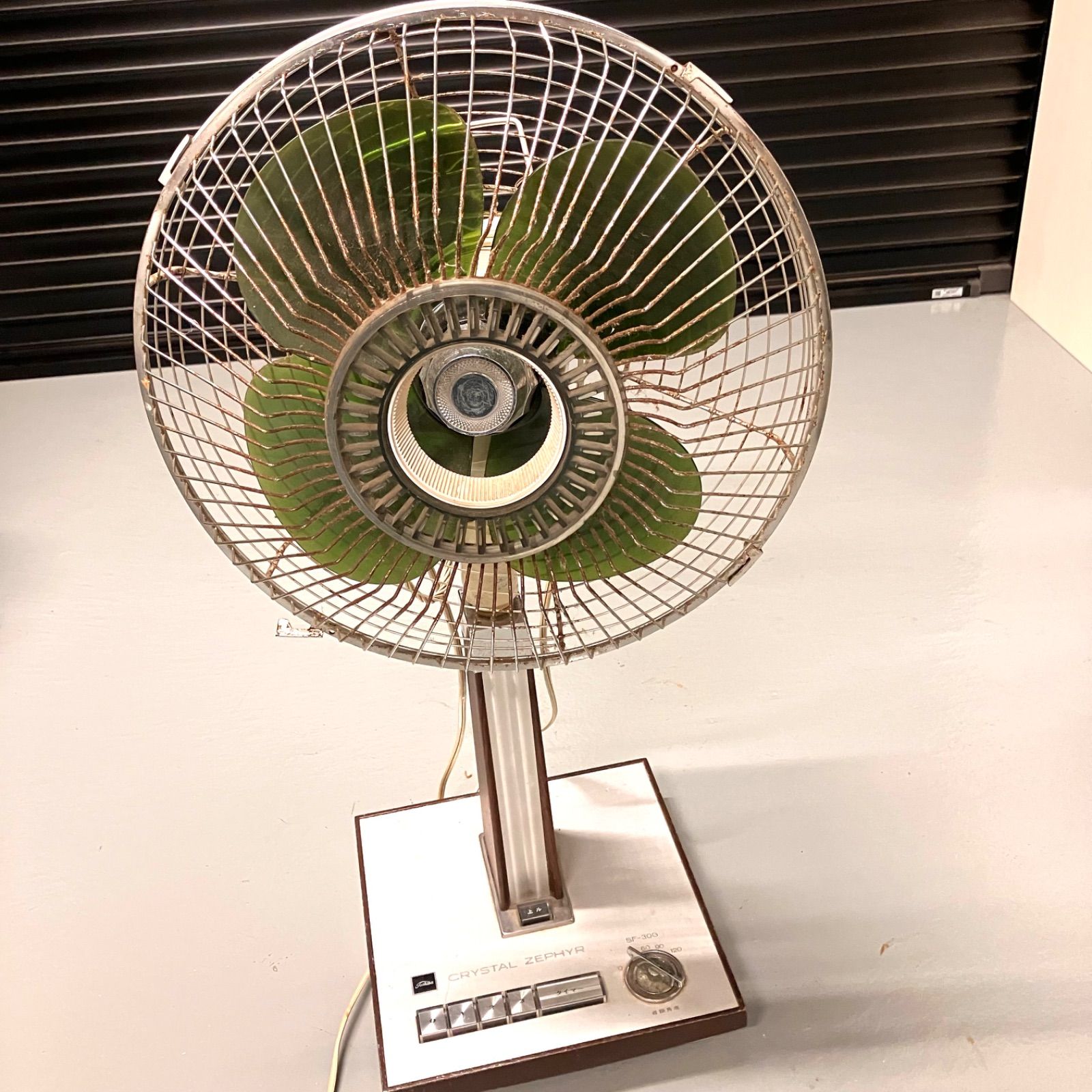 TOSHIBA 東芝 SF-30G CRYSTAL ZEPHYR レトロ扇風機＊簡易検査品