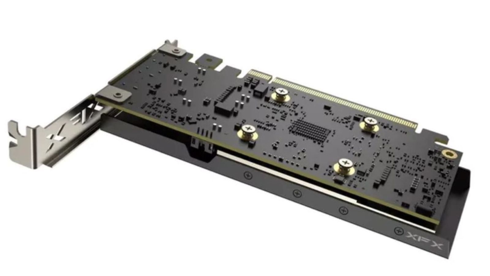 【新品】グラフィックボード XFX SWFT105 Radeon RX6400 フォロワ割】グラフィックボード XFX SWFT105 Radeon RX 6400