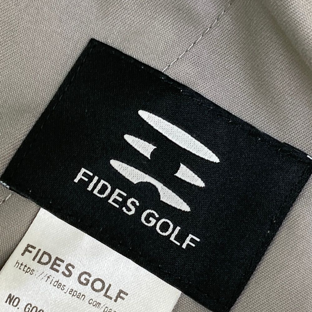 FIDES GOLF 長めのショートパンツ ブラック Lサイズ FIDES GOLF 長めの