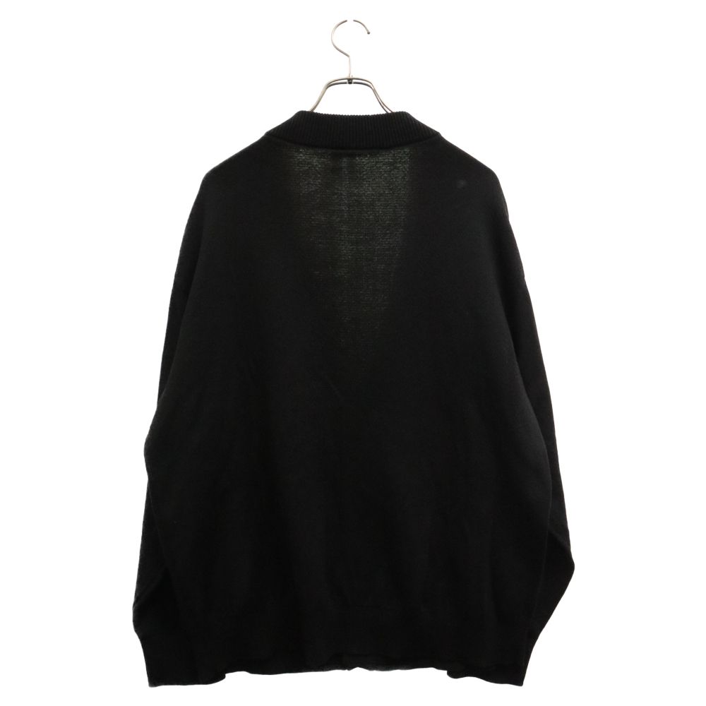 Y-3 (ワイスリー) ロゴインターシャジャガード編み オーバーサイズ