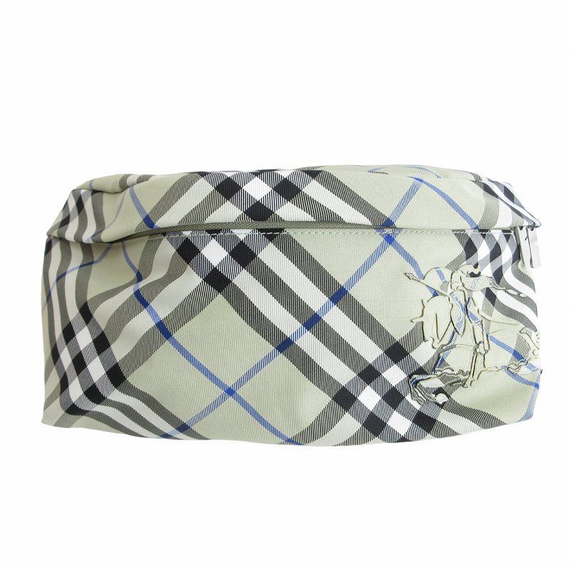 バーバリー BURBERRY ESSENTIAL BELT BAG CEK ボディバッグ ウエストバッグ ノバチェック ホースマーク 158564 A3888 ベージュ 1021