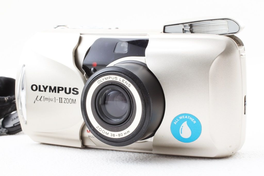 格安 OLYMPUS オリンパス μ-II ZOOM コンパクト フィルム カメラ