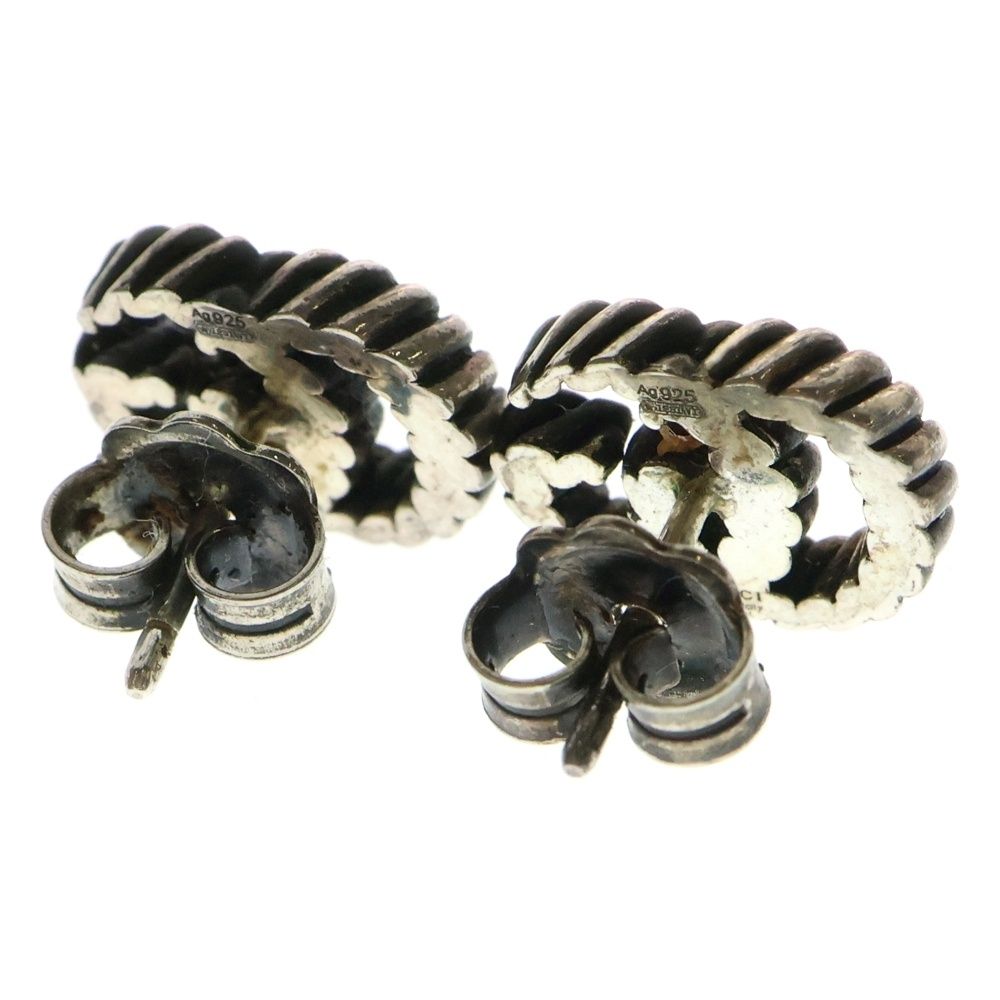 GUCCI グッチ インターロッキングG ダブルG ピアス シルバー925 シルバー