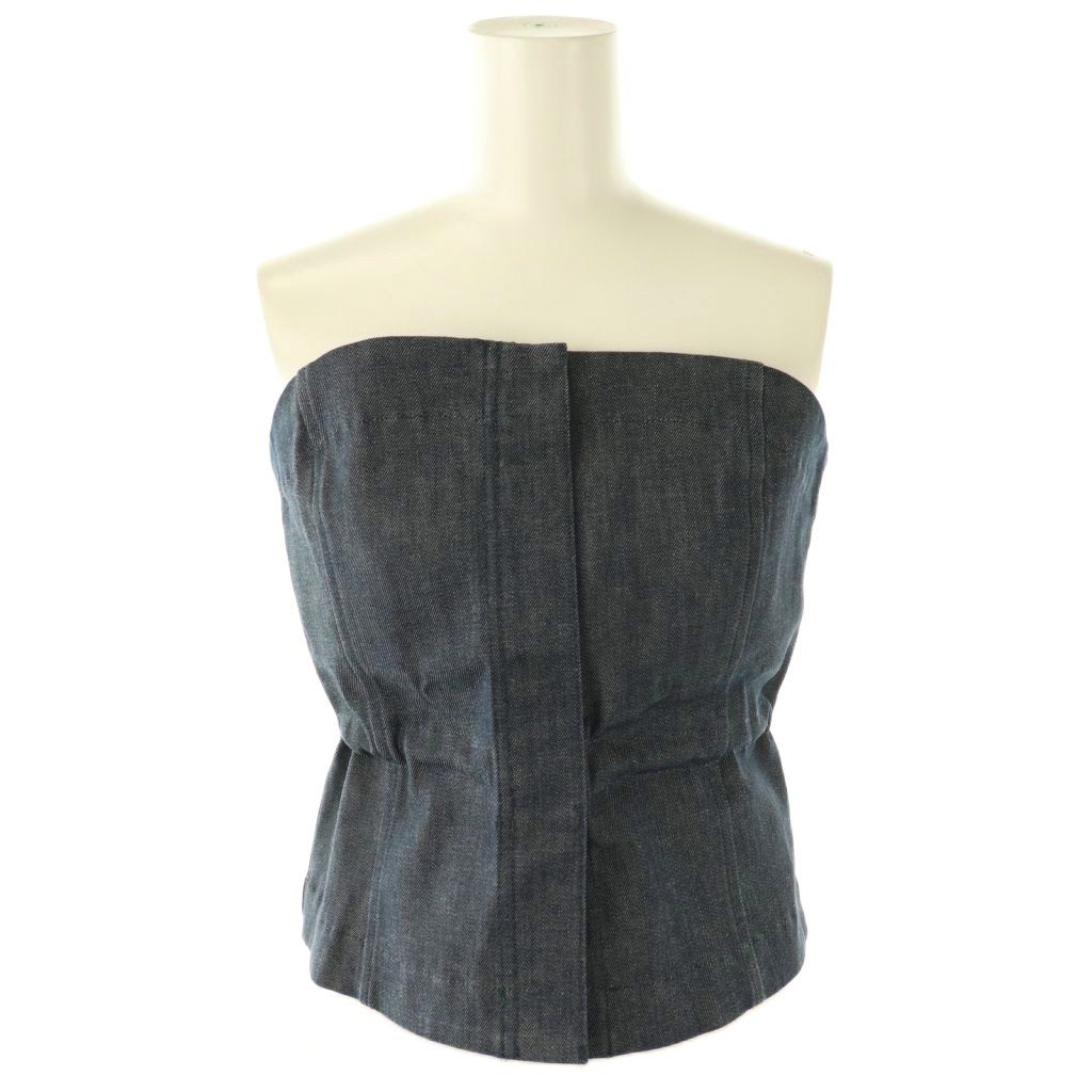 カレンソロジー Curensology 24SS ミリタリーデニムビスチェ F 紺 ネイビー |AT OS