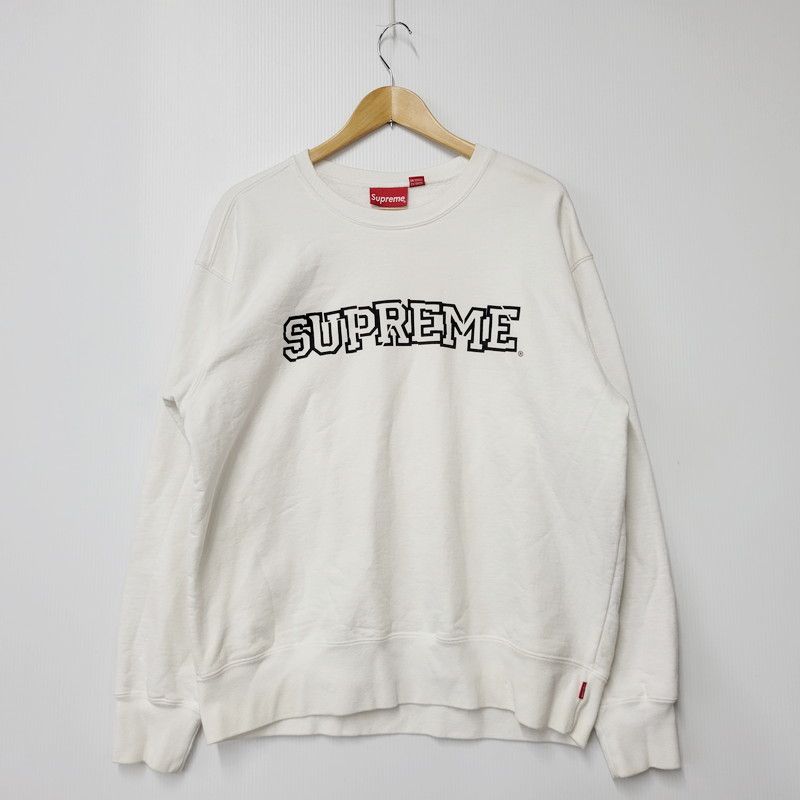 中古品】Supreme シュプリーム SHATTERED LOGO CREWNECK