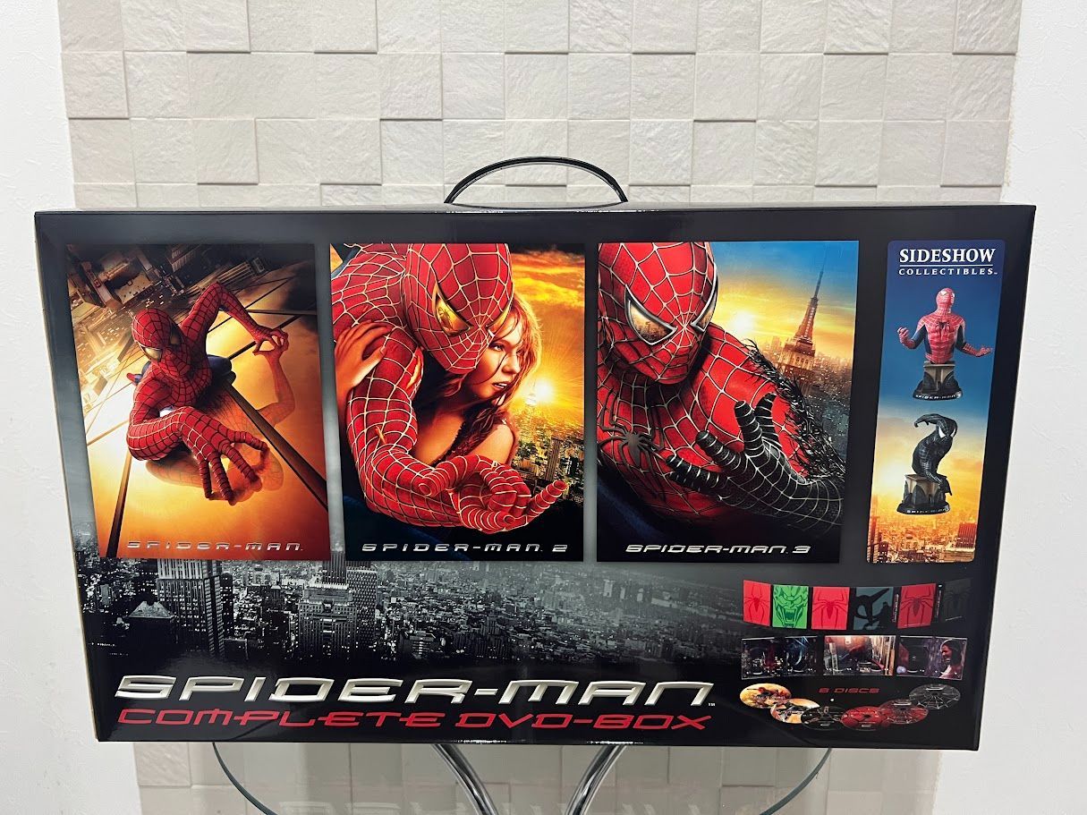スパイダーマンTM コンプリートBOX(6枚組)―SIDESHOW製限定フィギュア(2 