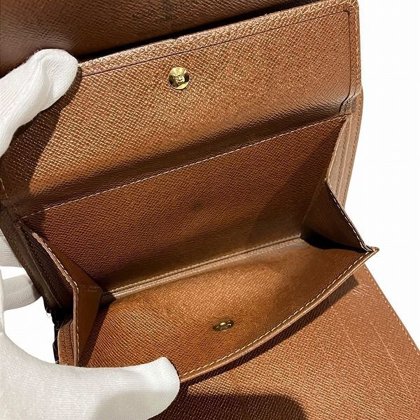 本物 ルイヴィトン M61200 モノグラム ポルトトレゾールエテュイ