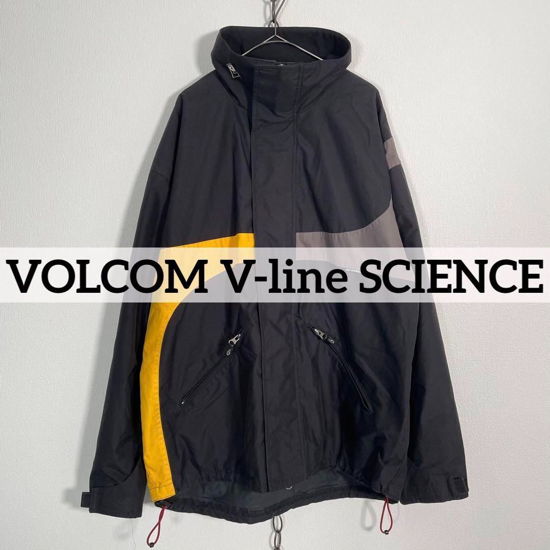 00s VOLCOM V-line SCIENCEスノボウェア ベンチレーション サイズS（XL程度の着用感）