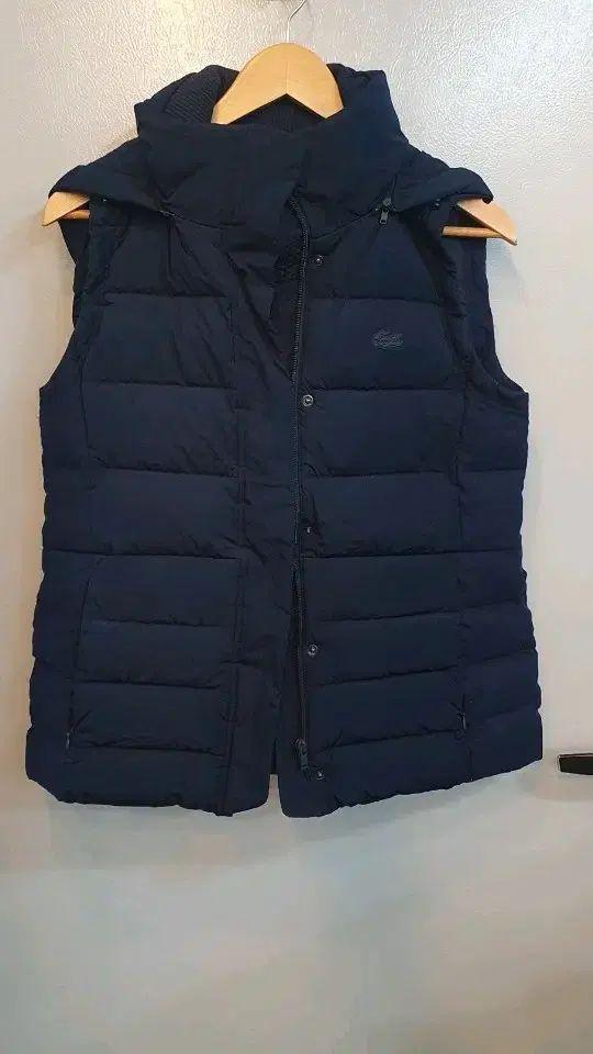 ラコステ アヒルぬいぐるみファー ダウンベスト 36