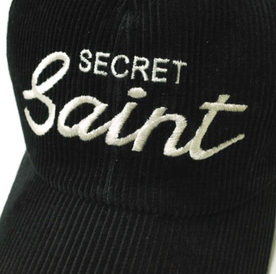 SAINT MICHAEL セントマイケル 22AW 日本製 CORDUROY CAP ロゴ刺繍6 