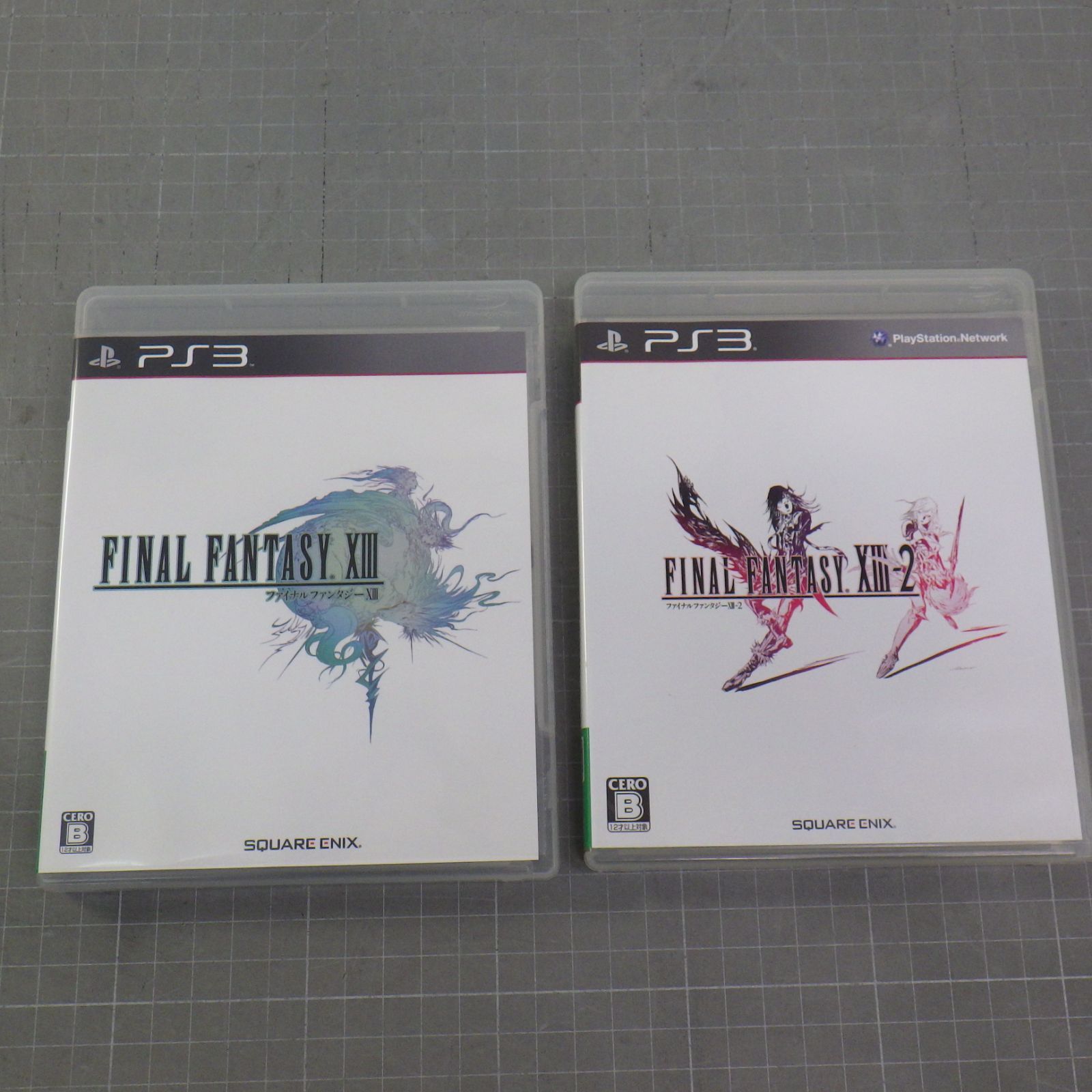 PlayStation3 - PS3 ファイナルファンタジー２点セット PS3 ゲームソフト ファイナルファンタジー13 13-2 まとめて2点