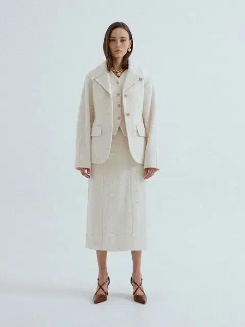 NOPROMISE ファンシー 얀 ブークレ ジャケット