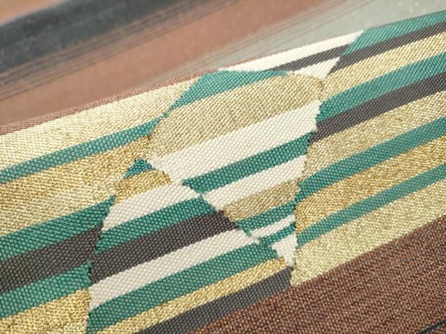 平和屋着物○太鼓柄袋帯 吉祥文 金糸 正絹 逸品 CAAT1026hy - メルカリ
