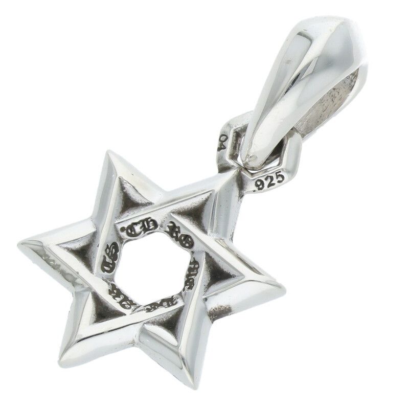 クロムハーツ シルバー 星型ペンダント ネックレス 1999 クロムハーツ シルバー 星型ペンダント ネックレス 1999 クロム