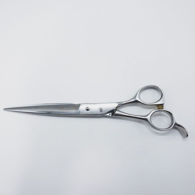 【ヒカリシザーズHIKARI光シザーHIKARI SCISSORS】K シザー オフセット 理容 美容ハサミ 美容師 理容師 右利き 6.8インチ 中古 sc806