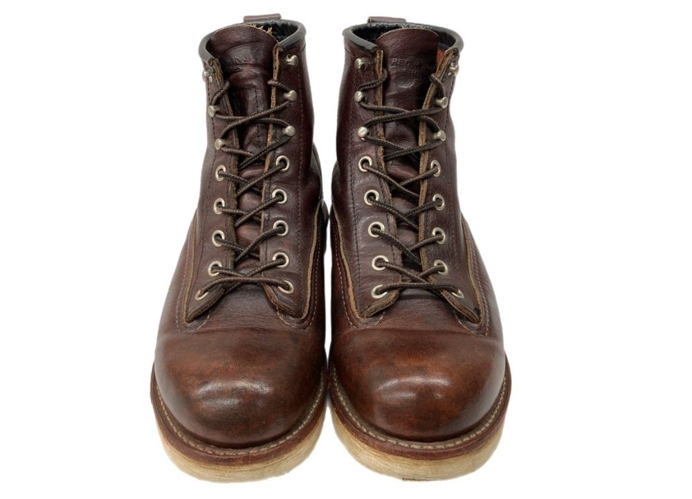 レッドウィング RED WING LINEMAN BOOTS ラインマン ブーツ USA製 革靴