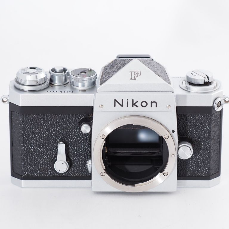 Nikon ニコン フィルム一眼レフ F アイレベル シルバー ボディ 後期型