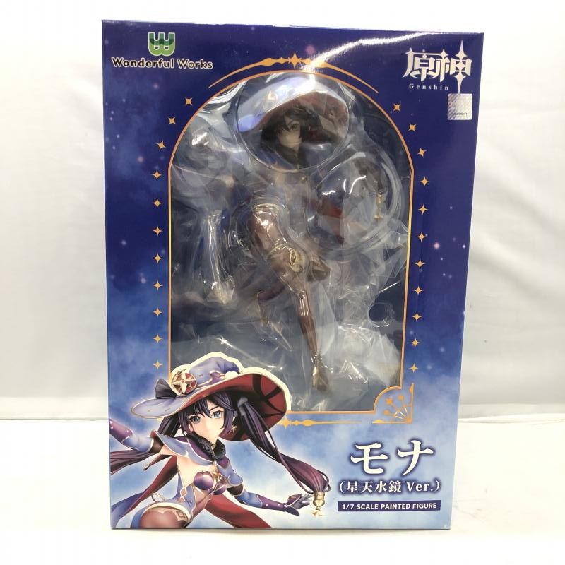 Wonderful Works モナ (星天水鏡 Ver.) 中古】(本体C/箱B)原神 モナ・星天水鏡Ver. 1/7 完成品
