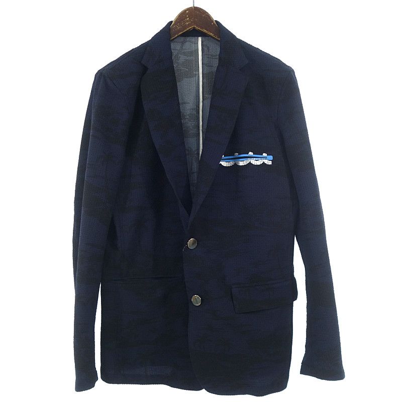 ムータ|MUTA ACANTHUS Trimming Pocket Tailored ジャケット ネイビー サイズ メンズ5