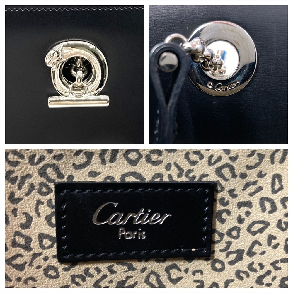 カルティエ Cartier パンテール トートバッグ レザー L1000360