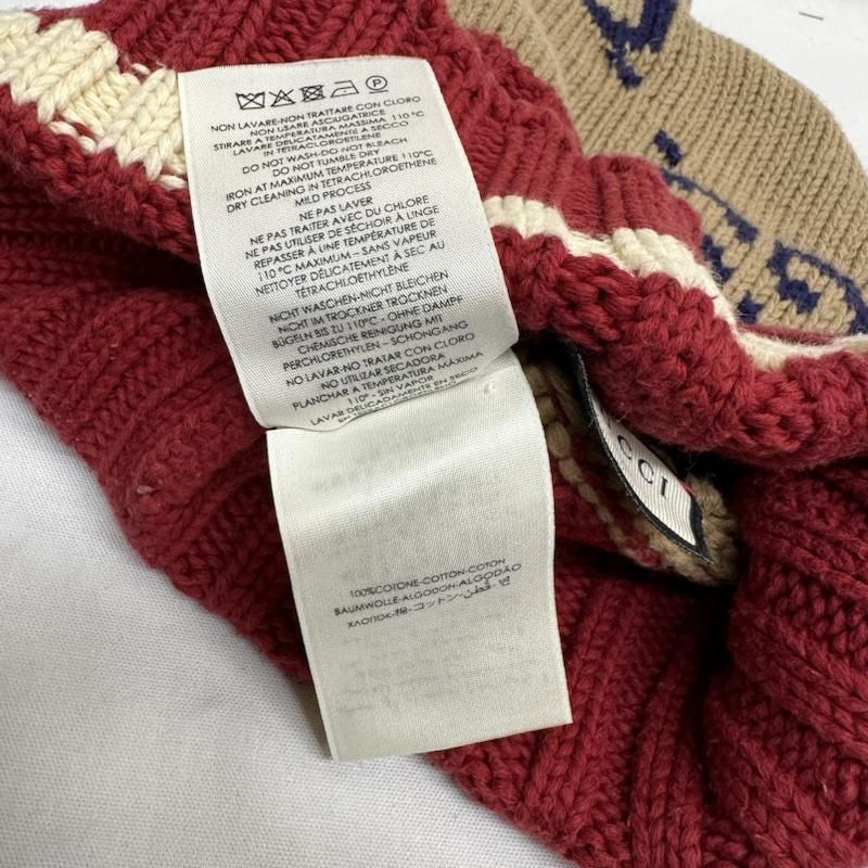 GUCCI グッチ 帽子 ニット帽 22ss GGコットン GUCCI グッチ 帽子 ニット帽 22ss GGコットン ハット ニット帽