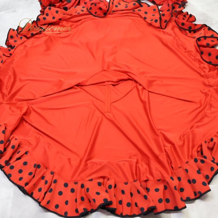 ミニ丈 レッド系