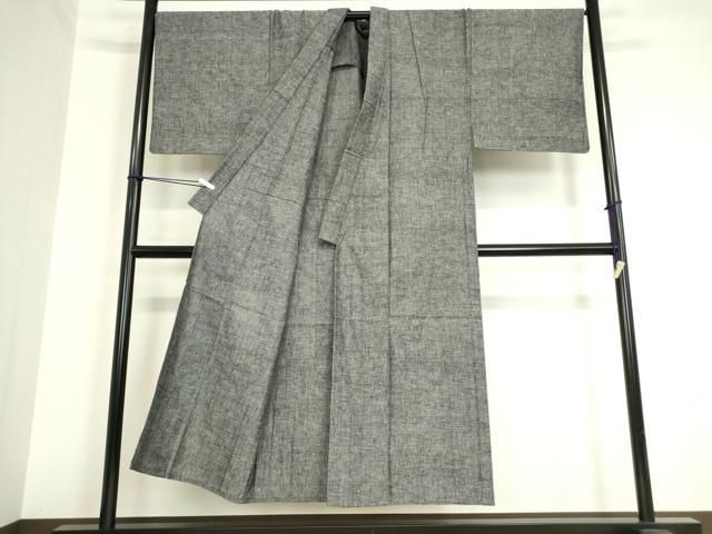 平和屋着物 男性 小紋 単衣 霞文 綿 az