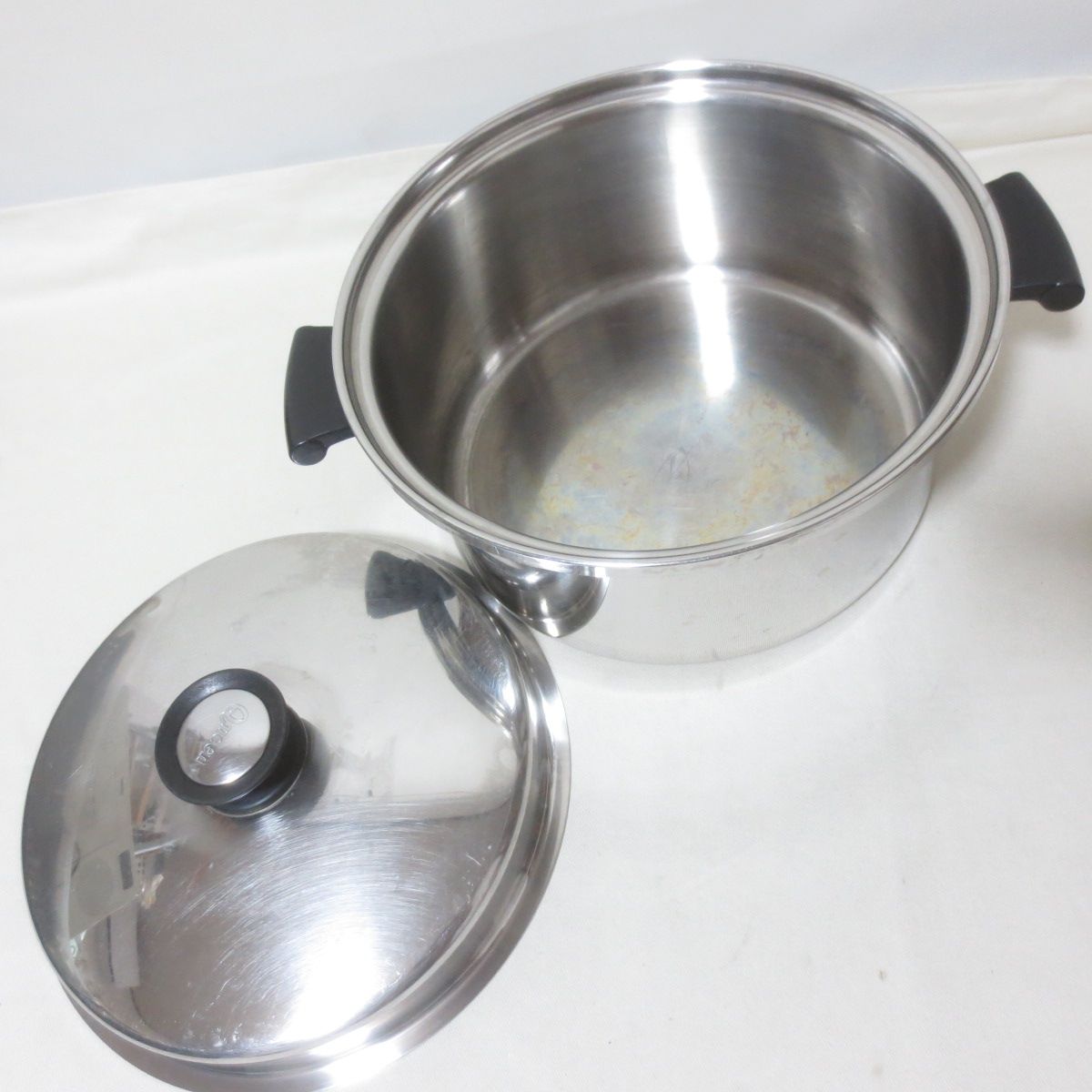 W427 Amway アムウェイ クイーン シチューパン セット 6L 鍋 蒸し器 