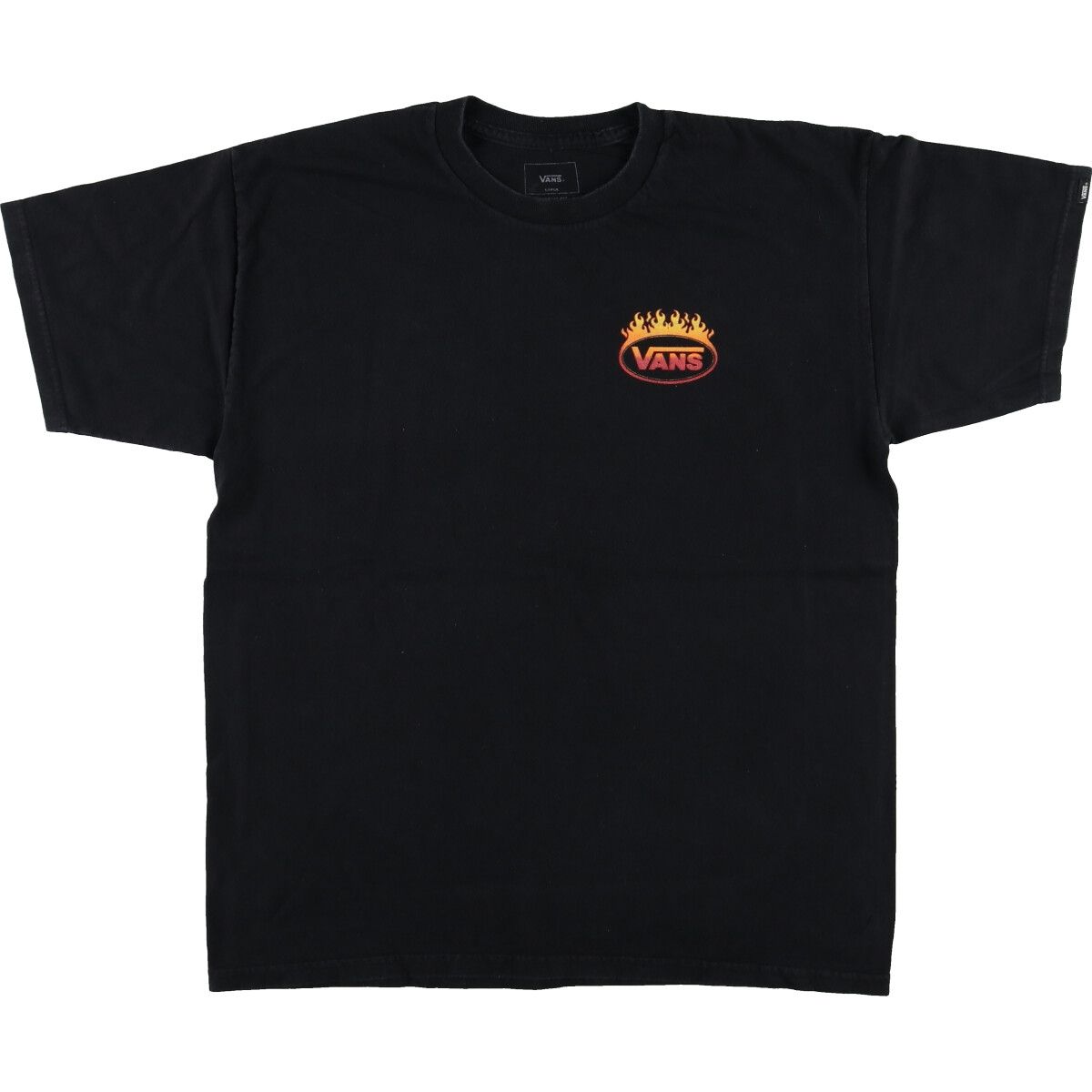 古着 バンズ VANS CLASSIC FIT バックプリント 半袖 ロゴTシャツ メンズL相当/eaa432193