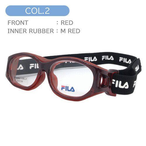 度付対応 FILA フィラ 子供用スポーツアイガード SF4806J col.1/2/3/4/5/6 51mm SPORTS EYEGUARD スポーツメガネ  スポーツゴーグル 小顔の方 小学生向け 6color - メルカリ