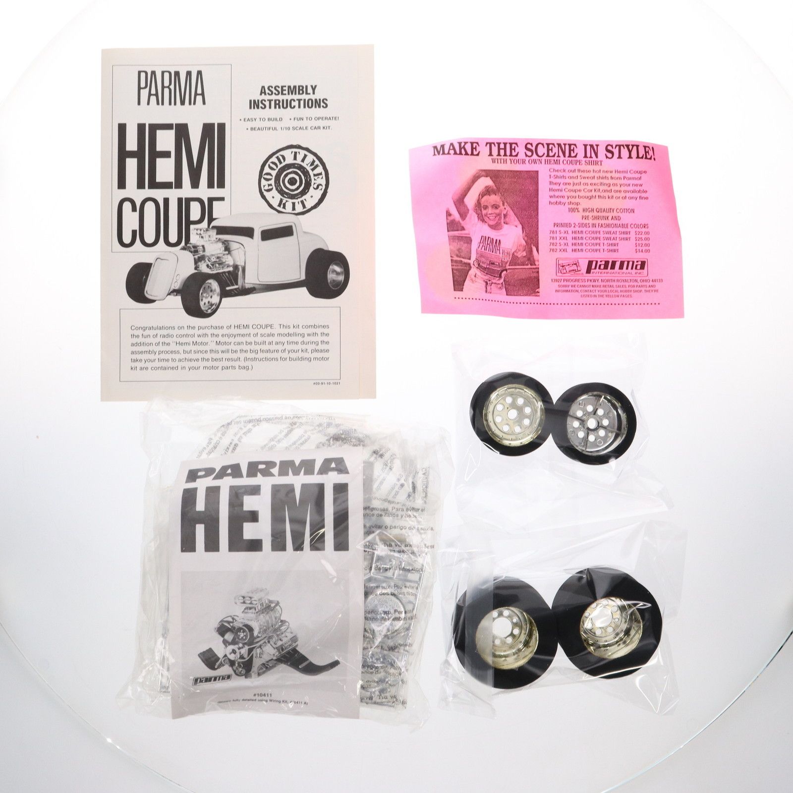 1/10 HEMI COUPE(ヘミクーペ) 組み立てキット ラジコン PARMA(パルマ) 1/10 HEMI COUPE(ヘミクーペ) 組み立てキット ラジコン PARMA