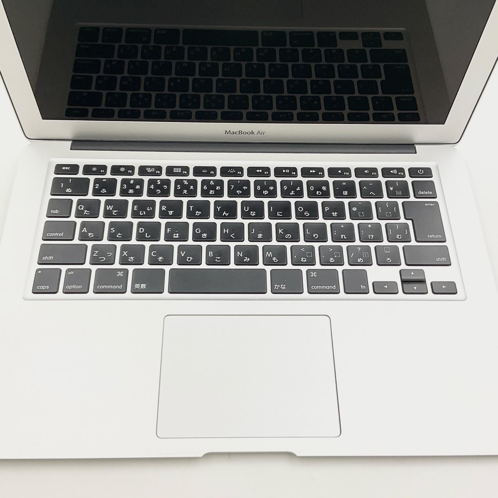 Apple MacBook Air 13インチ 2015 1.6GHz Intel Core i5 4GB SSD 128GB シルバー 93.7% 動作確認済【全額返金保証】【最速発送】