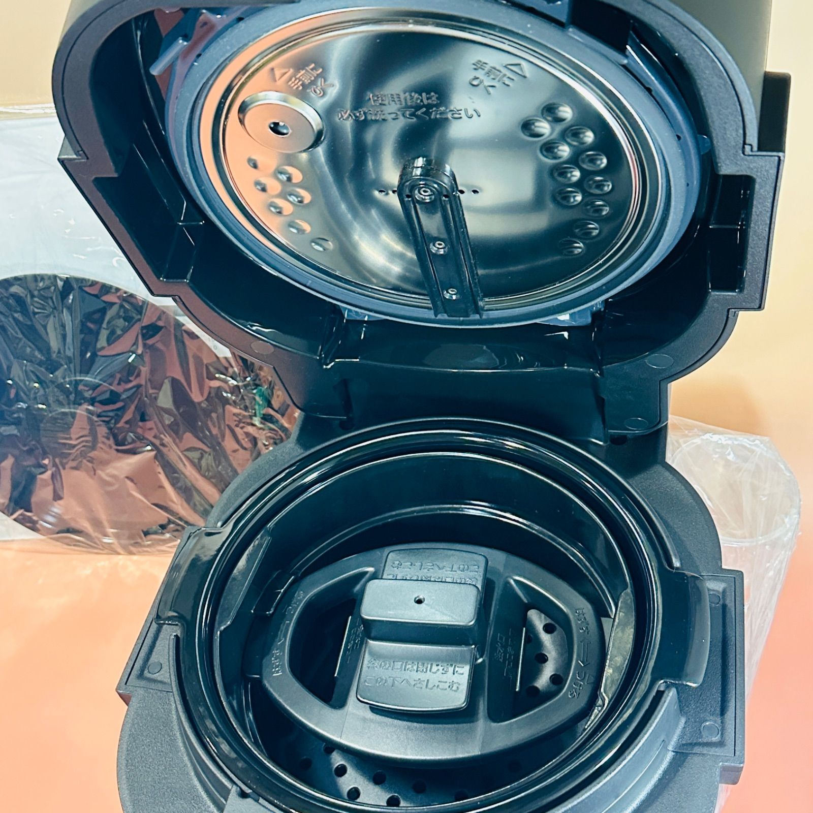 美品 象印 販売 自動調理なべ STAN. ZOJIRUSHI EL-KA23 ブラック 美品