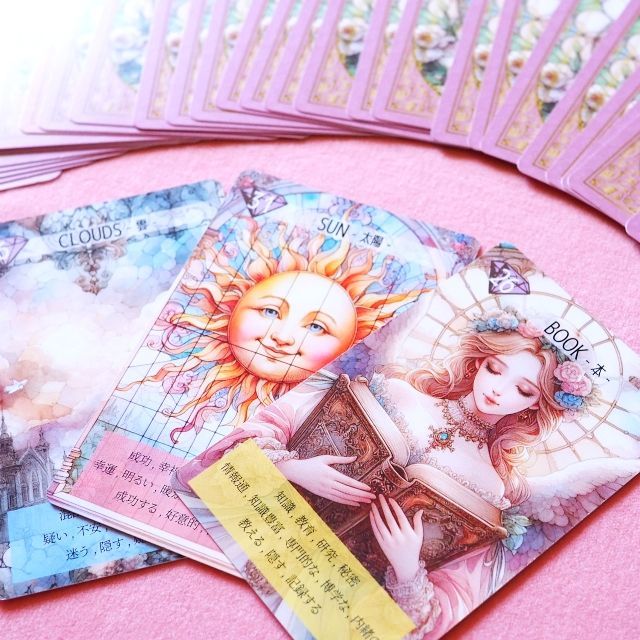 ☆意味付き☆天使のルノルマンカード 初心者 大人気 可愛い 奇麗