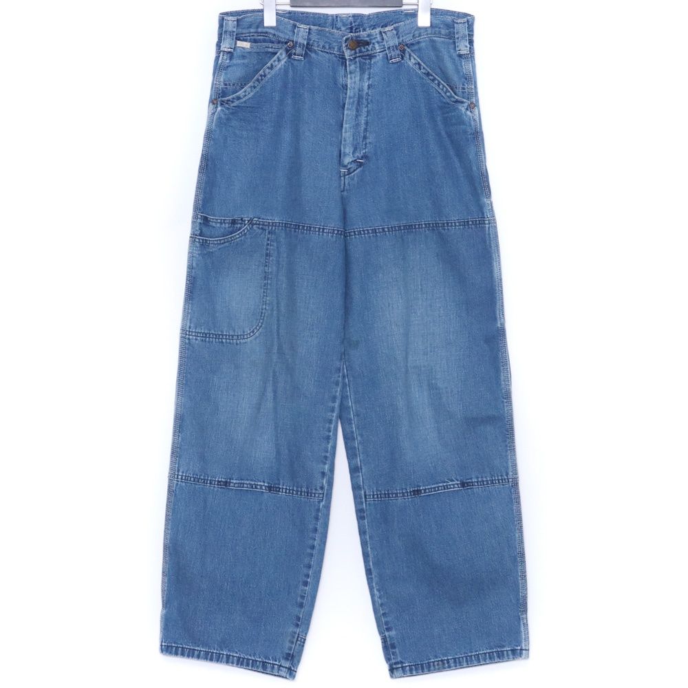 BACKLASH xx Lee JELT DENIM PAINTER PANTS Sサイズ インディゴ