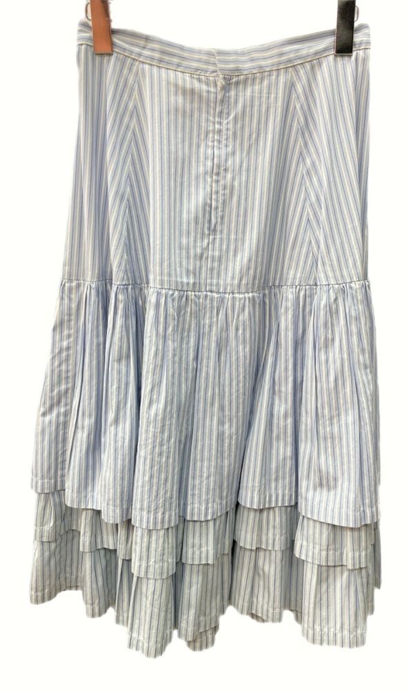 コムデギャルソン COMME des GARCONS ロングスカート 3段フリル
