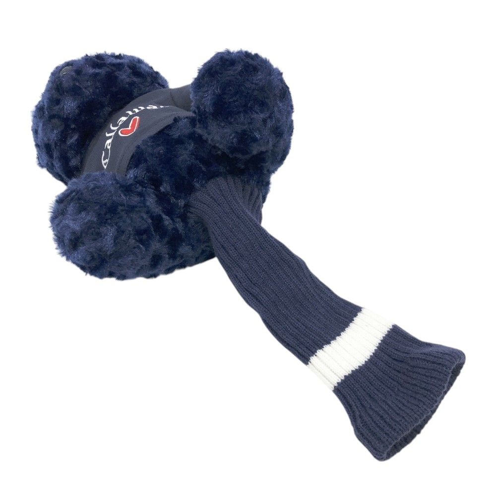 CALLAWAY キャロウェイ  ぬいぐるみヘッドカバー ベア  ネイビー系 DR [240101430497] ゴルフウェア ストスト CALLAWAY キャロウェイ ぬいぐるみヘッドカバー ベア ネイビー系