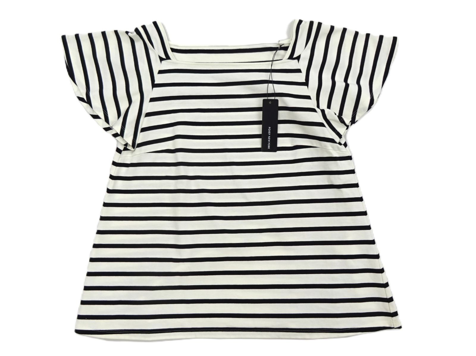 38 FOXY NEW YORK フォクシー TOP Seine 44655 カットソー トップス ボーダー
