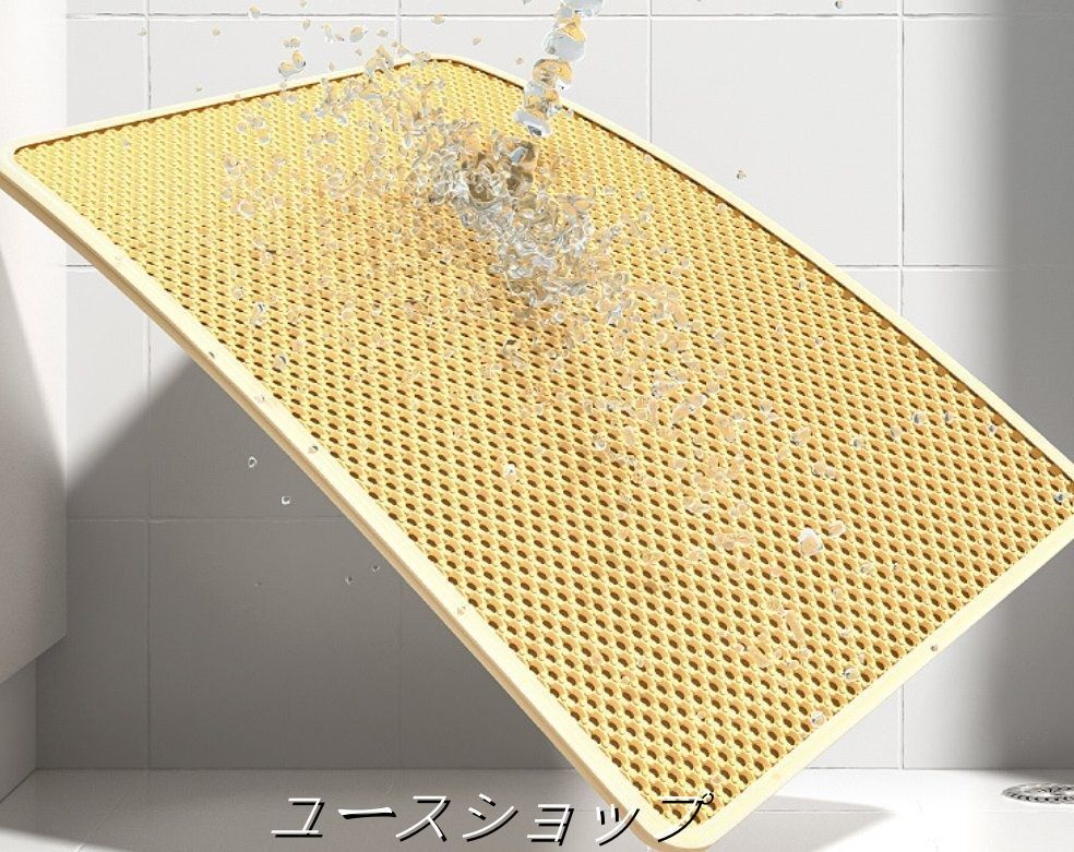 猫砂マット持ち出し防止猫砂フィルター防外飛沫防汚れ防止猫砂盆ペットマット二重犬猫マット