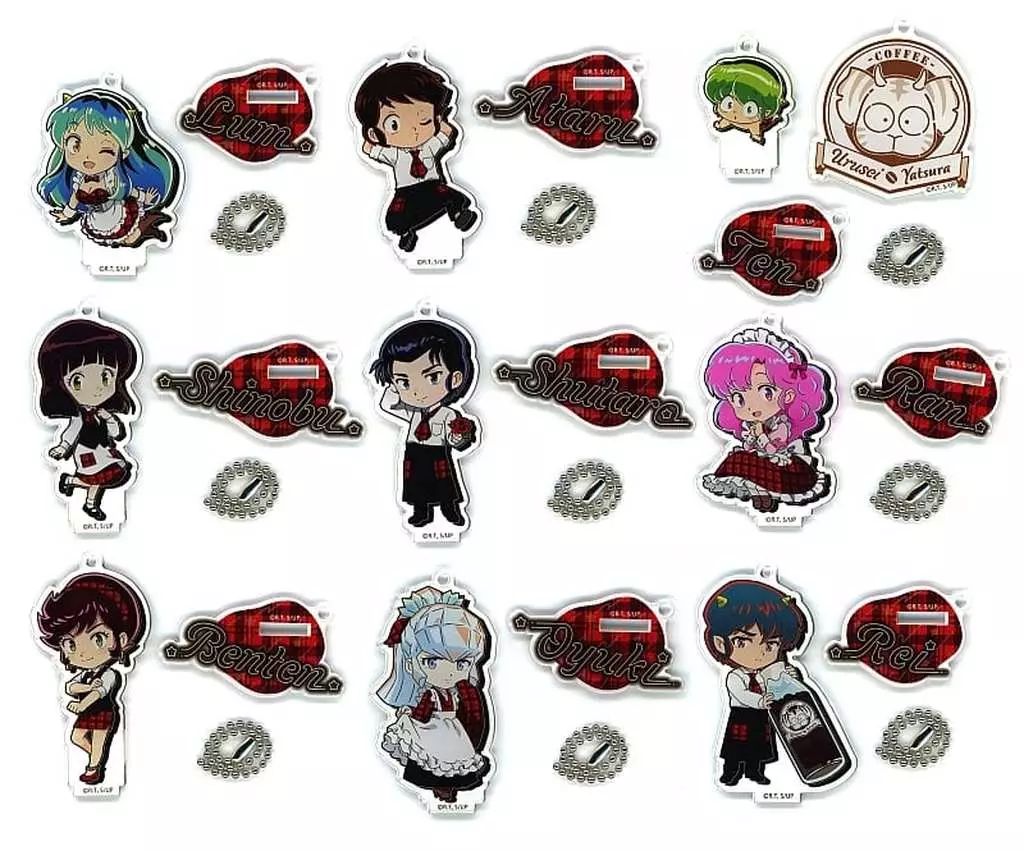 雑貨　全9種セット 「うる星やつら×カリタ トレーディングアクリルスタンドキーホルダー」 中古】雑貨 全9種セット 「うる星やつら×カリタ トレーディング