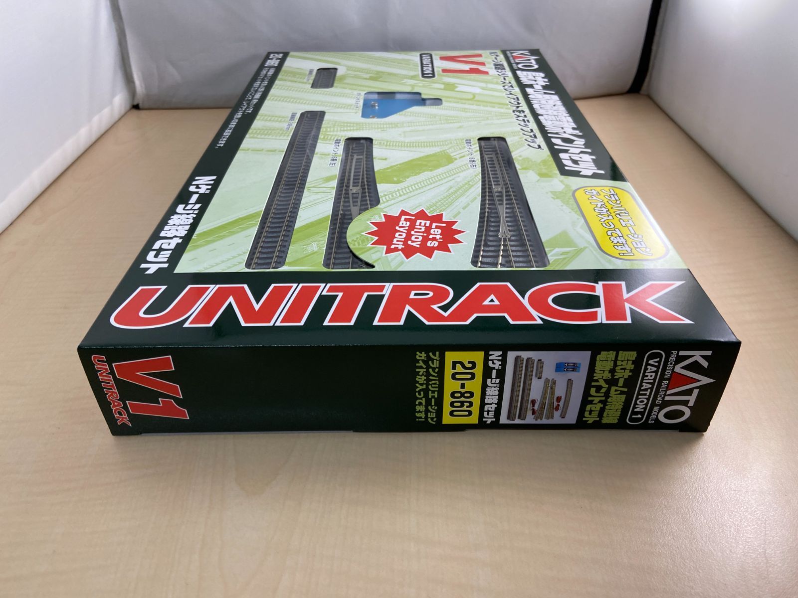 Nゲージ　線路セット　20-860 Amazon | KATO Nゲージ V1 島式ホーム用待避線電動ポイント
