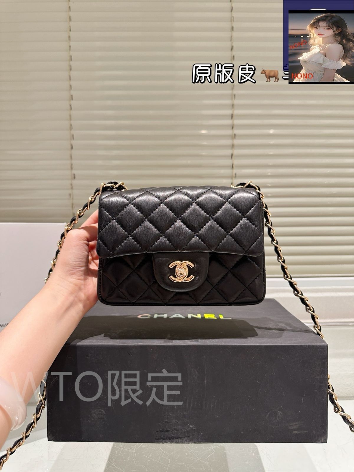 コンパクトで華奢な印象☆【CHANEL】チェーンミニバッグ コンパクトで華奢な印象☆【CHANEL】チェーンミニバッグ