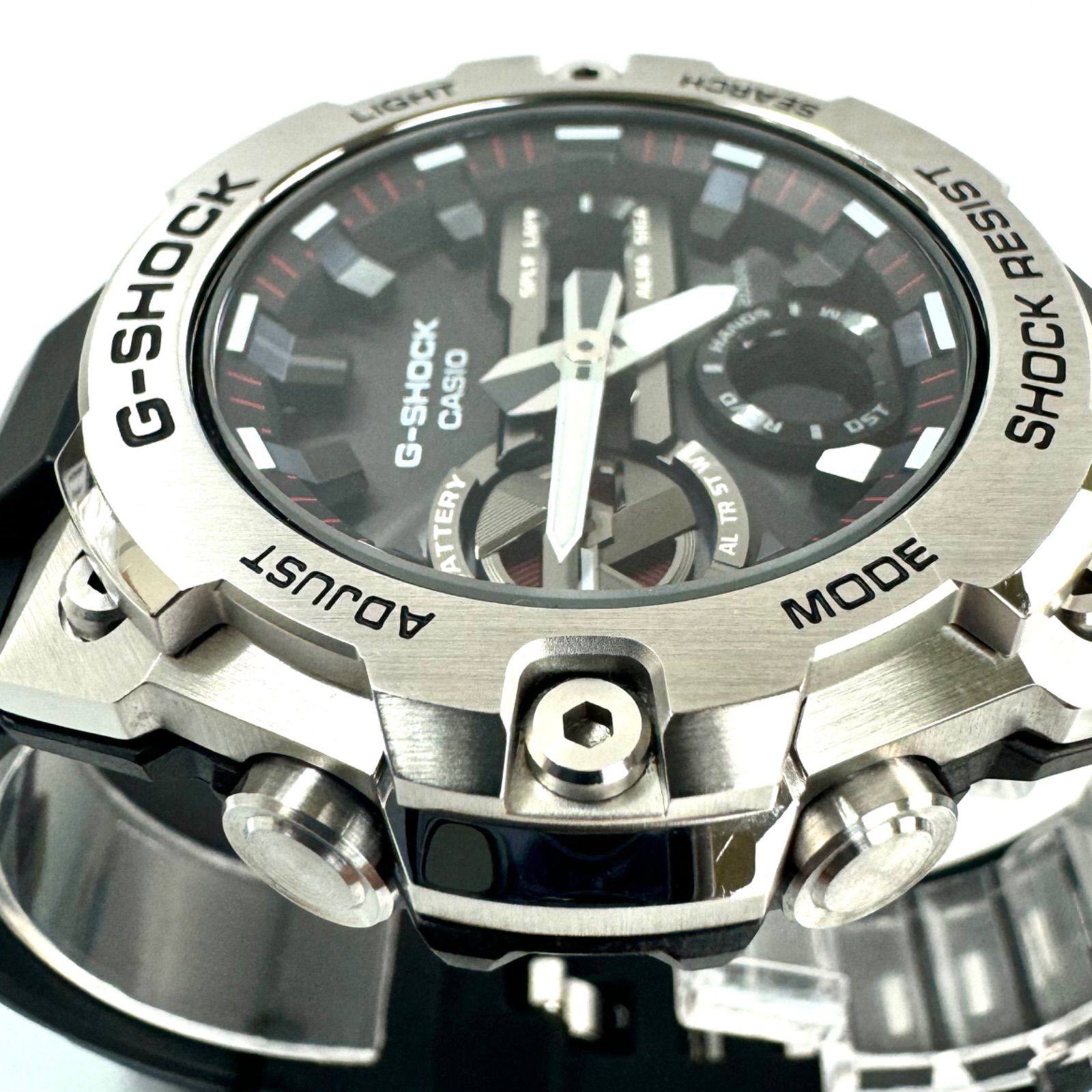 美品】カシオ ジーショック G-STEEL GST-B400-1AJF タフソーラー 黒 