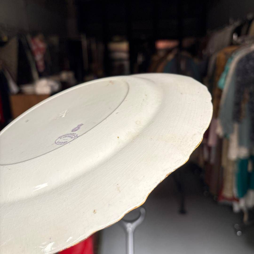 MINTON 1898-1938 サルグミンヌ 飾り皿 フランスアンティーク MINTON 1898-1938 サルグミンヌ 飾り皿 フランスアンティーク - メルカリ