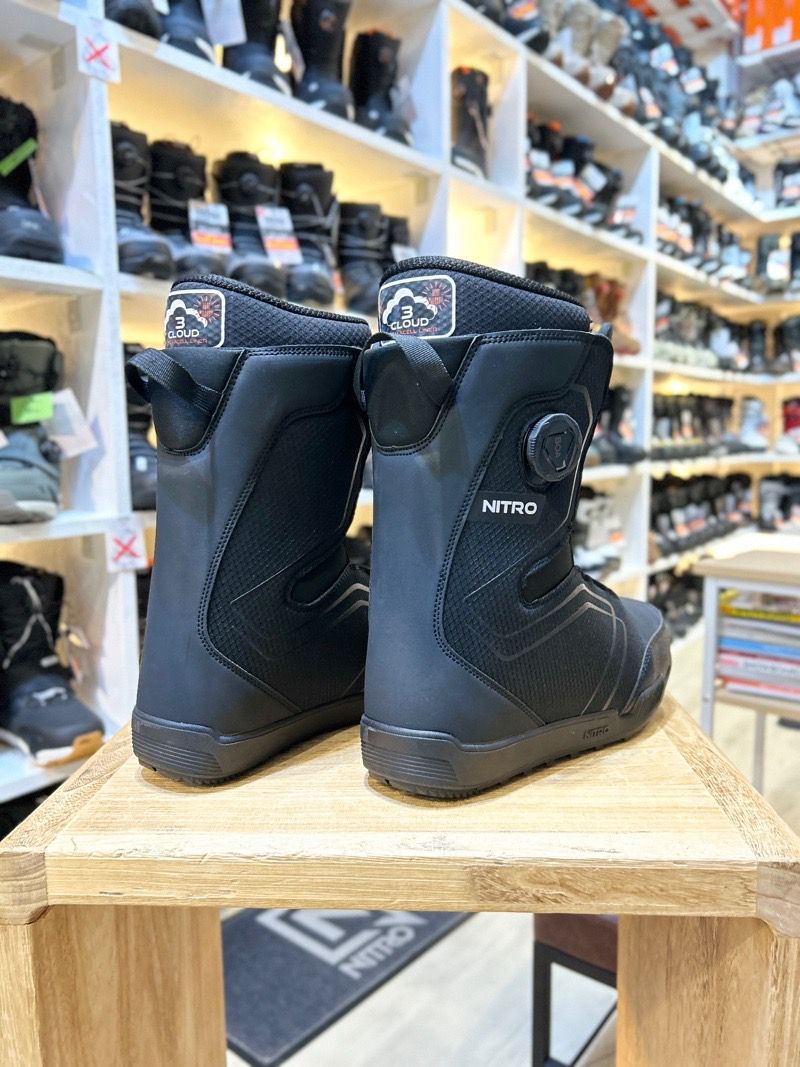 25-26 NITRO SENTINEL BOA ｶﾗｰ Black 29.5cm ナイトロ センチネル メンズ スノーボードブーツ ダイヤル式 ボアブーツ WHITEMONARCHHOTEL_COM