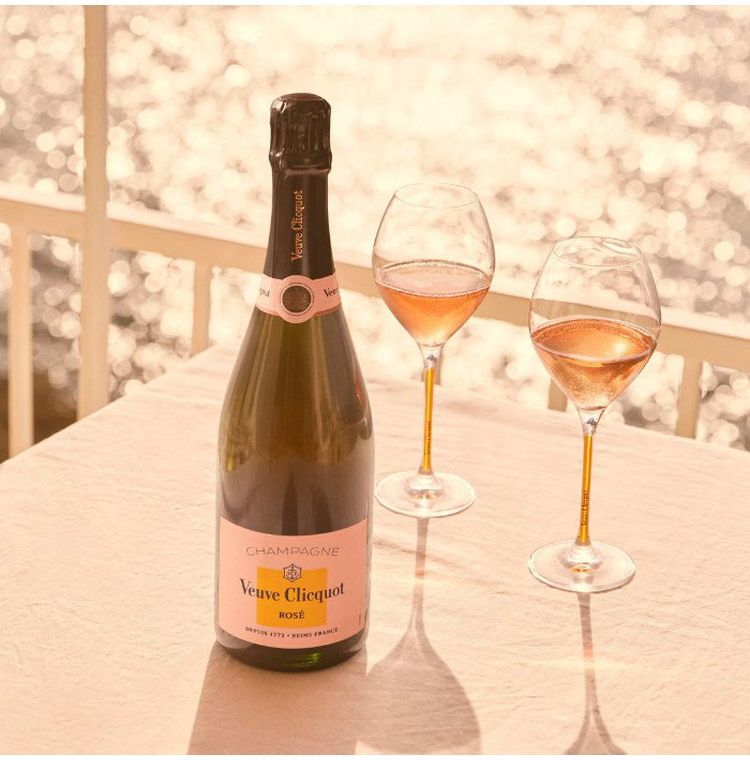 ヴーヴクリコ ローズラベル シャンパン 750ml 箱無し】 箱なし】ヴーヴ