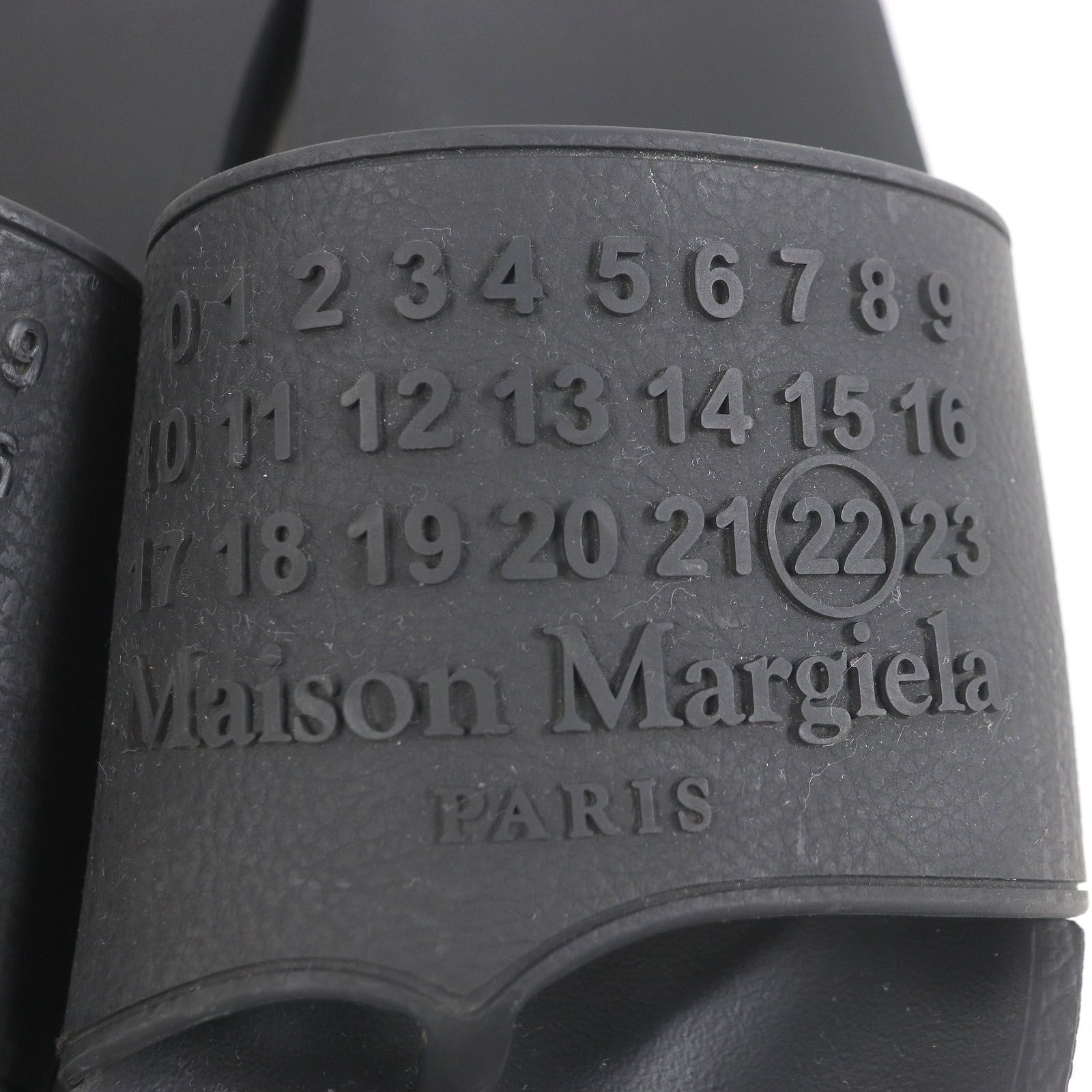 Maison Margiela サンダル マルジェラ ラバー ブラック 41 美品  