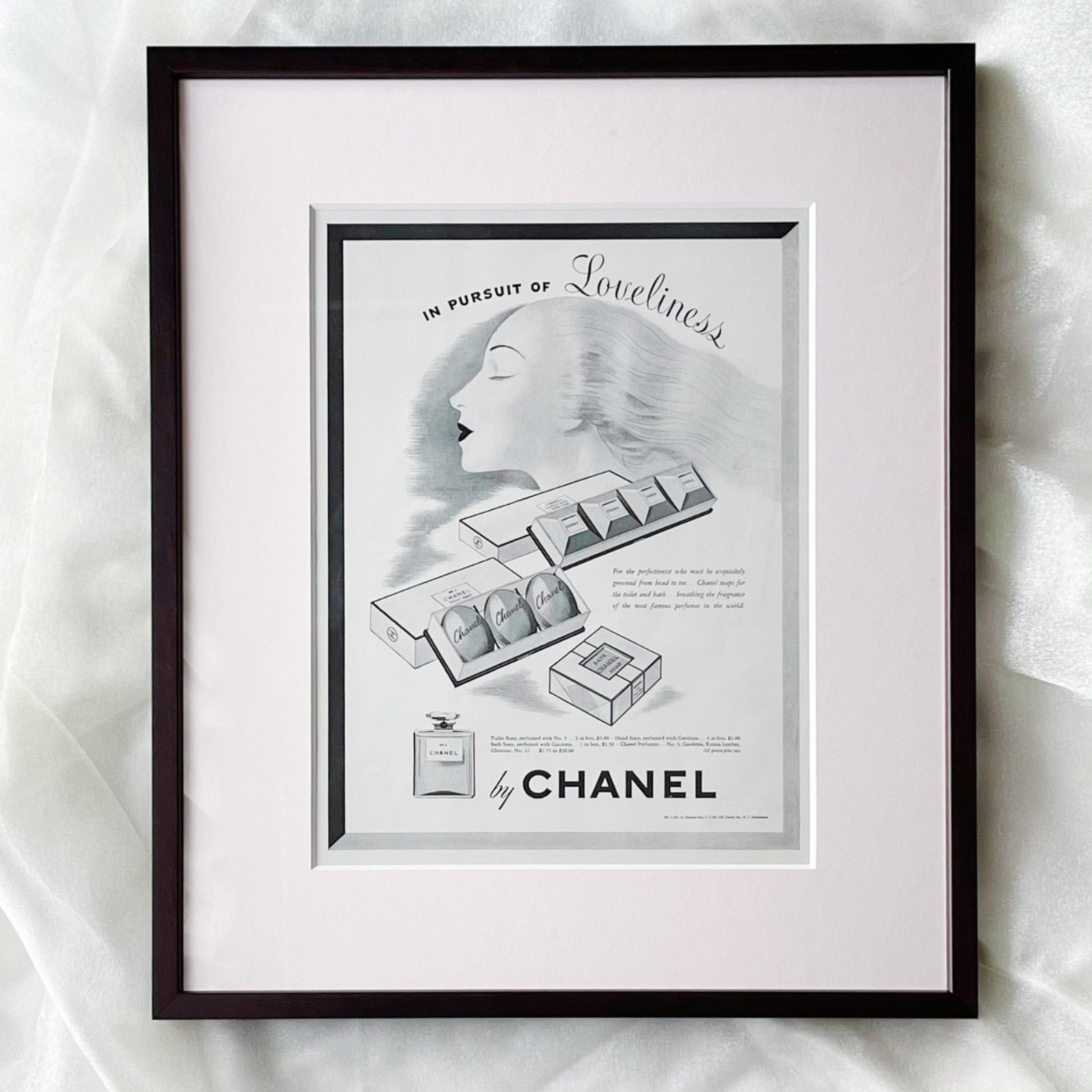 CHANEL ヴィンテージ広告 1960年代 chanel 1960 | Chanel 1960 | But First A Word From Our